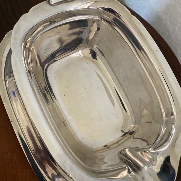 Vintage Reed & Barton 5000 1940’s Mayflower Scalloped Silver Plated Gravy Boat - Picture 7 of 14